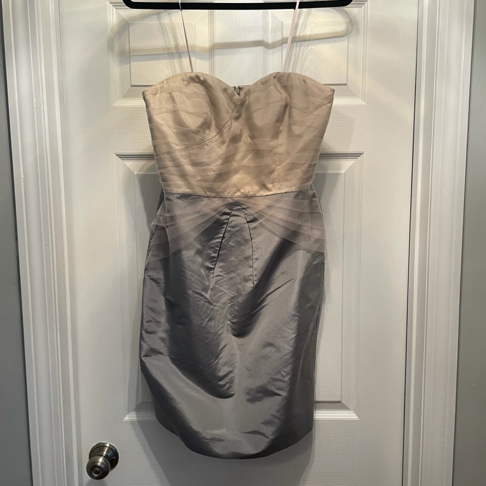 EUC size 8 Banana Republic strapless dress